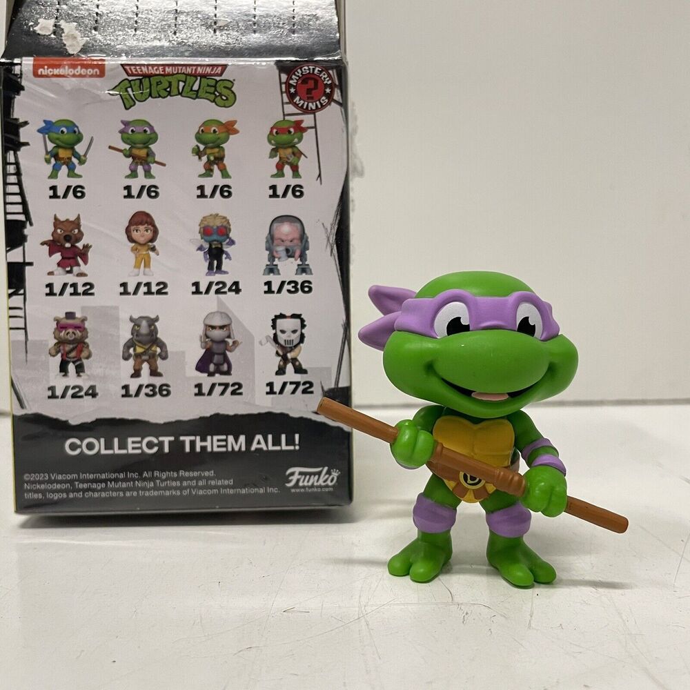 Funko TMNT Mystery Mini Figure 1/6 DONATELLO 2023 Ninja Turtles NEW